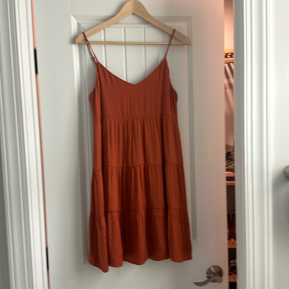 Burnt Orange Dresss